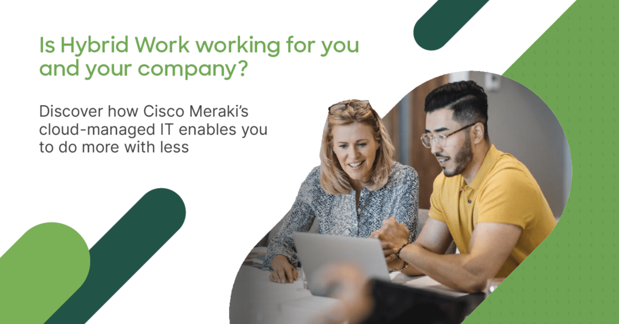 Social copy - Simplify your IT with Cisco Meraki - MVC Campaign Guide