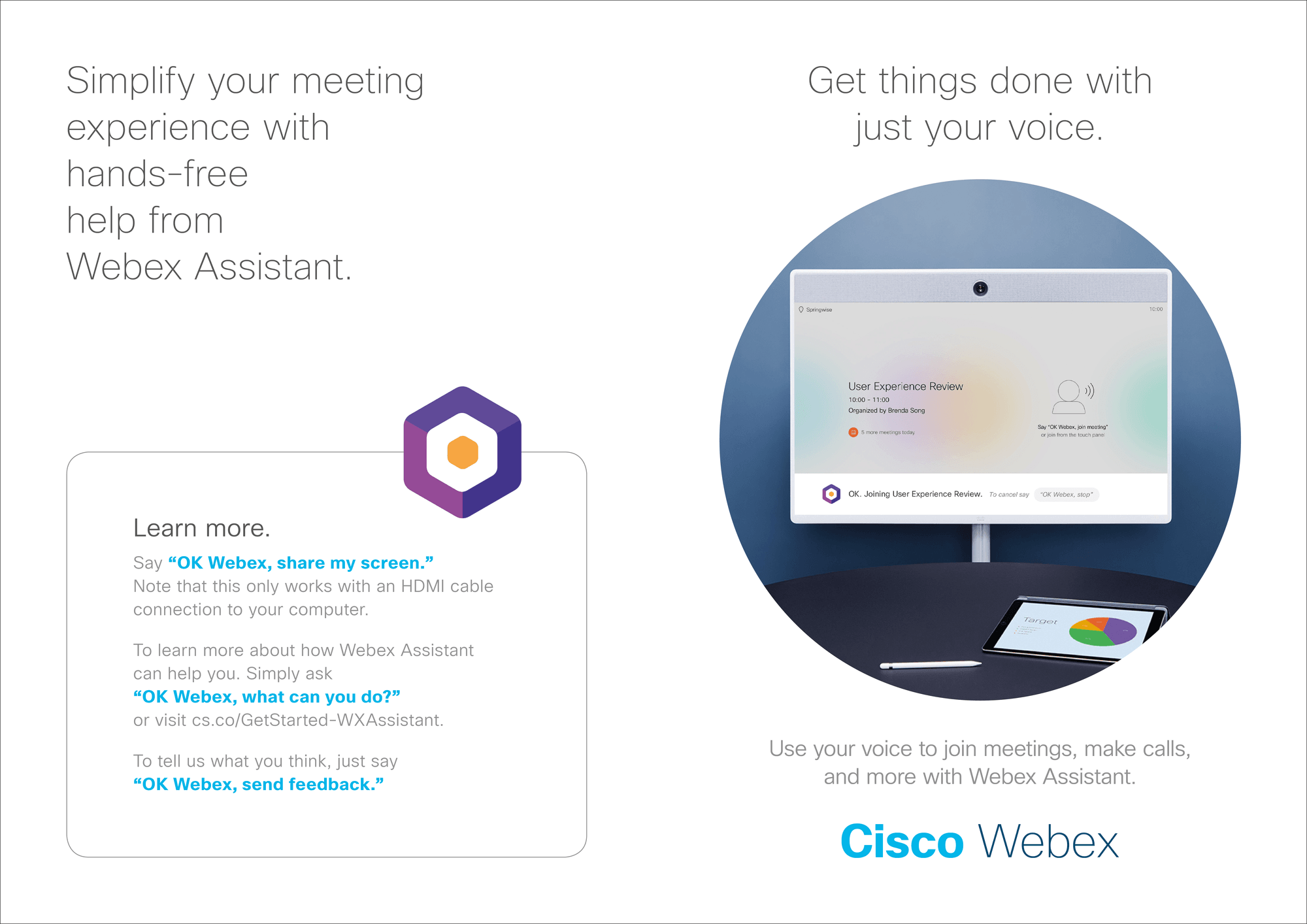 Webex Assistant Adoption Toolkit